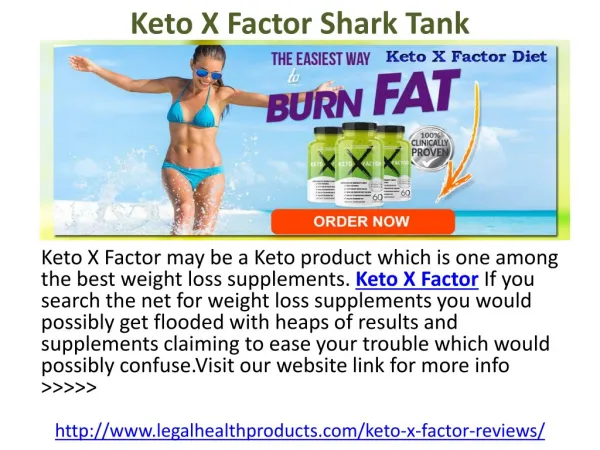Keto X Factor Shark Tank Weight Loss Pills Does It Really Work?