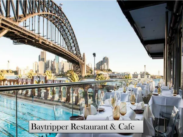 Welcome to our Cafe & Restaurant - Baytripper