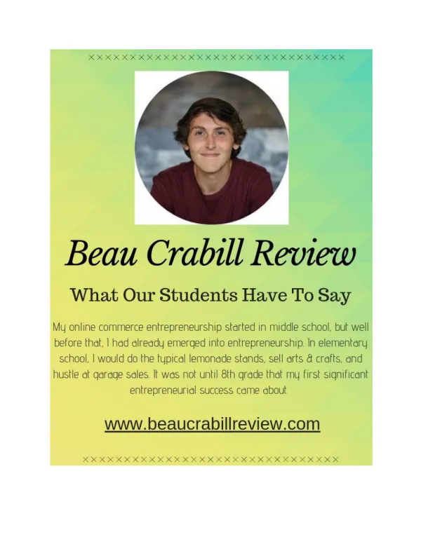 Beaucrabill Review