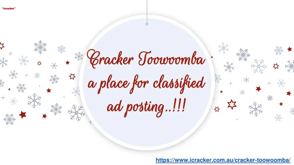 cracker toowoomba a place for classified ad posting