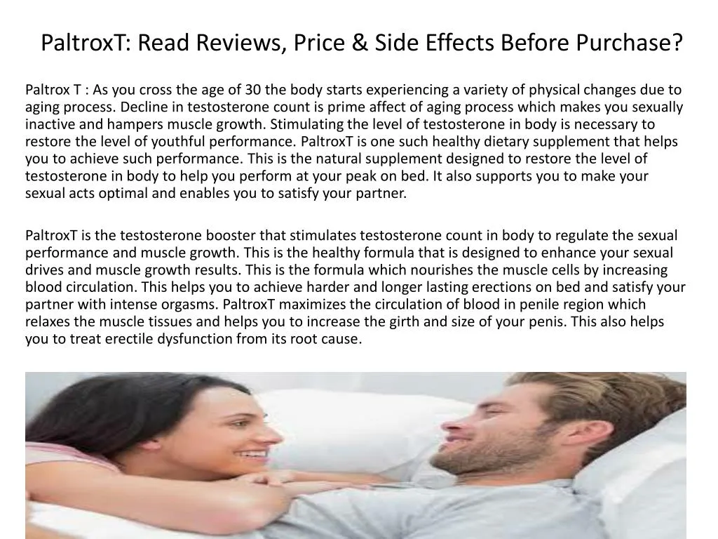 paltroxt read reviews price side effects before purchase