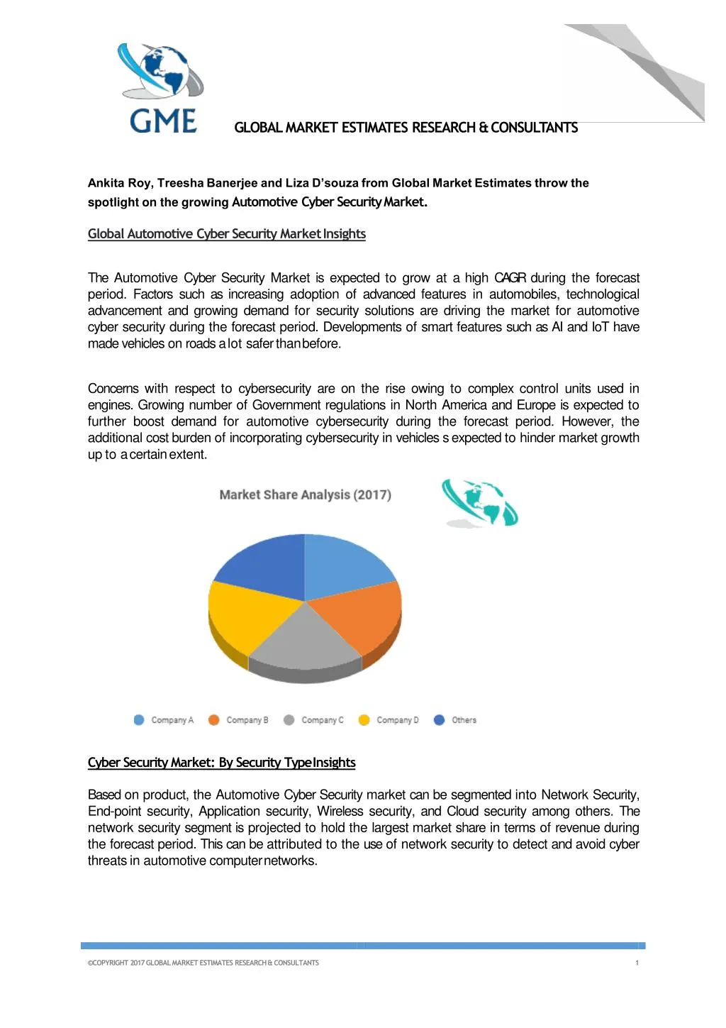 global market estimates research consultants