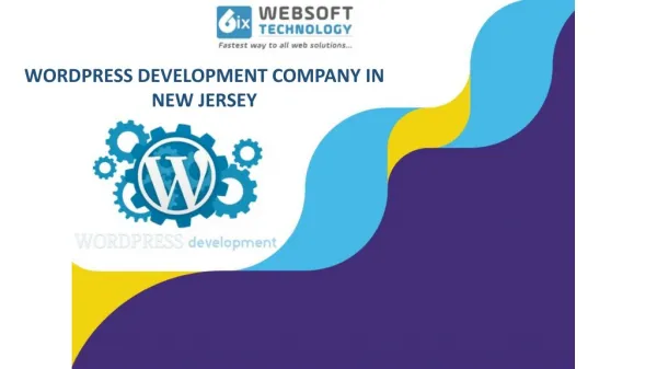 WordPress Development Services in New Jersey