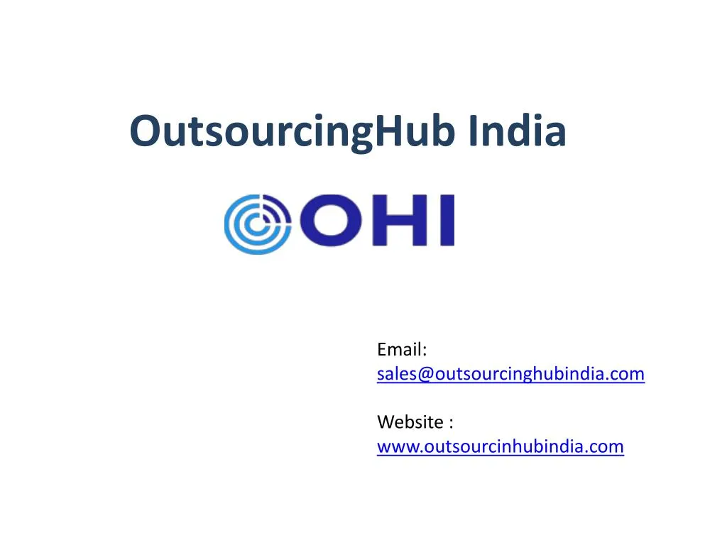 outsourcinghub india