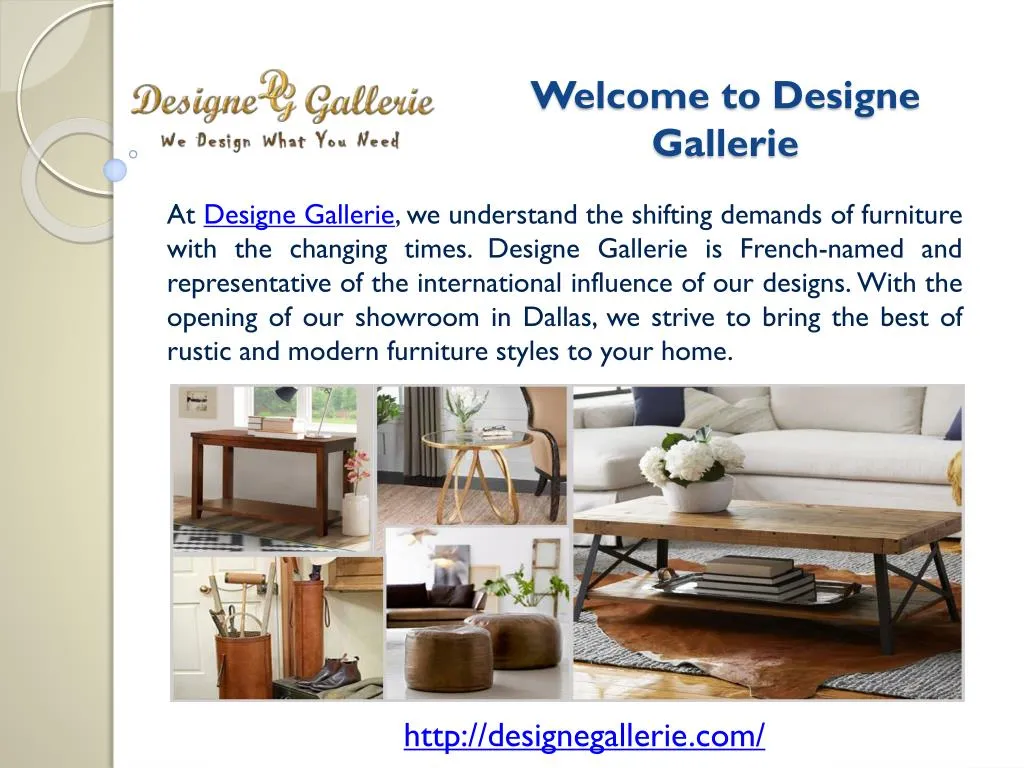 welcome to designe gallerie