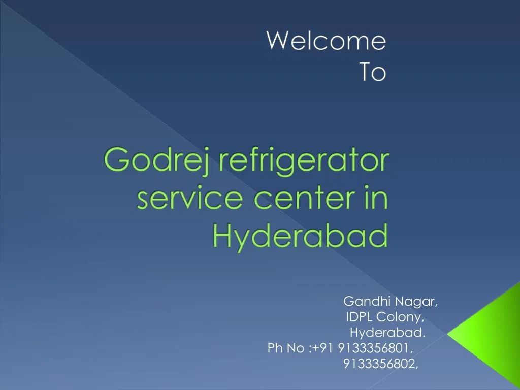 godrej refrigerator service center in hyderabad