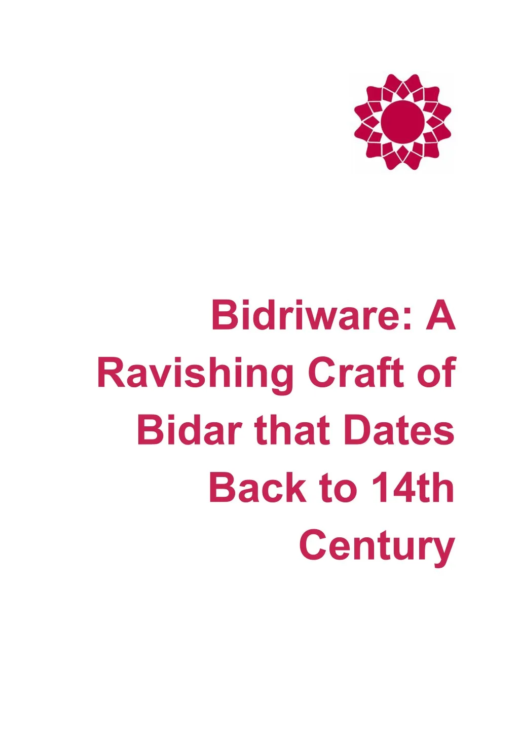 bidriware a ravishing craft of bidar that dates