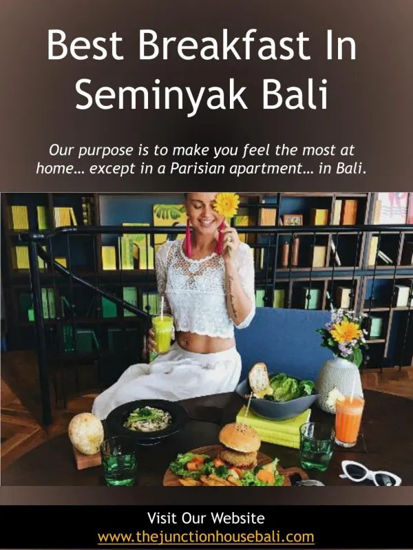 Best Breakfast In Seminyak Bali