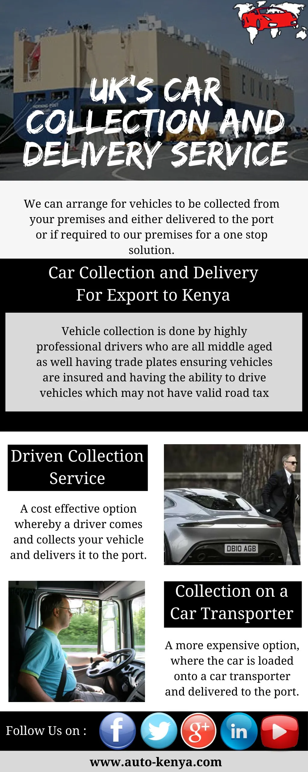 uk s car collection and delivery service