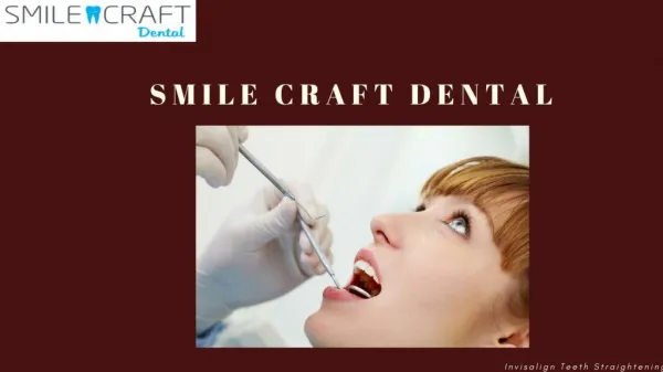 Teeth Straightening Treatment at Smile Craft Dental