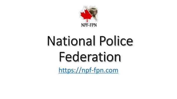 National Police Federation - RCMP Members Association | NPF-FPN