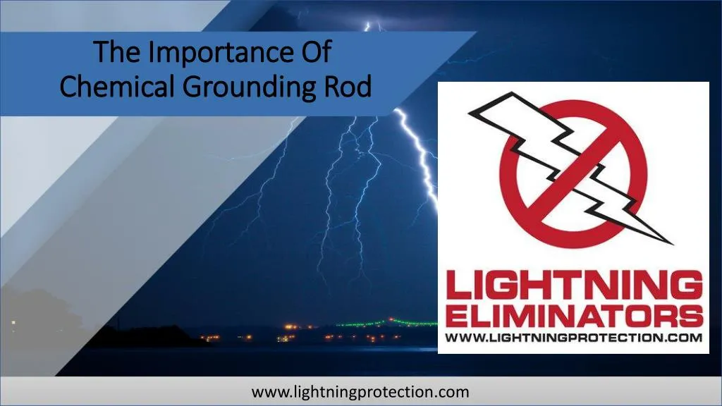 the importance of chemical grounding rod