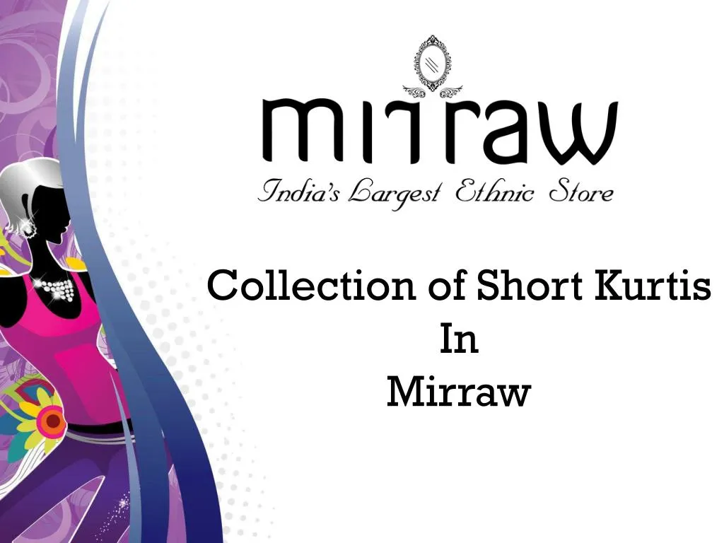 collection of short kurtis in mirraw