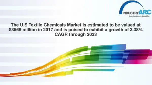 Asia-Pacific will dominate the Textile Chemicals Market