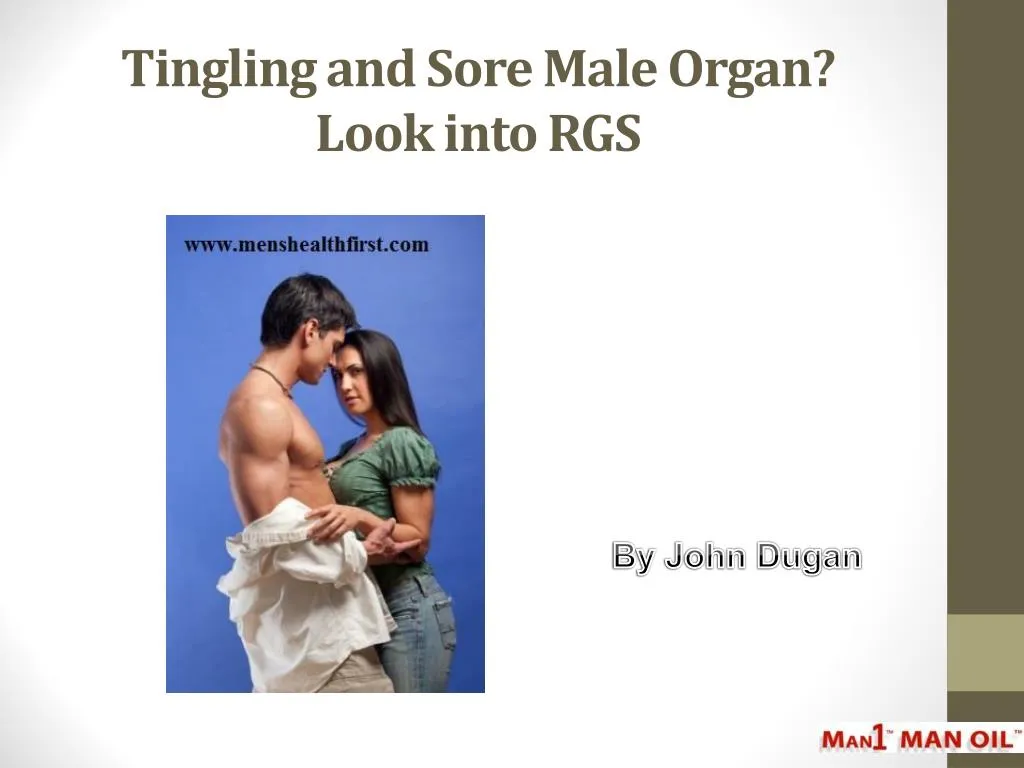 tingling and sore male organ look into rgs