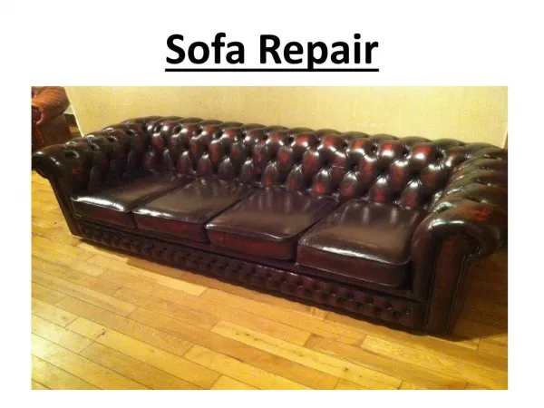 Sofa Repair in Dubai