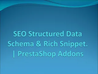 PPT - OpenCart Rich Snippet PowerPoint Presentation, free download - ID ...