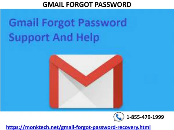Solved your hacked account issues at Gmail forgot password 1-855-479-1999