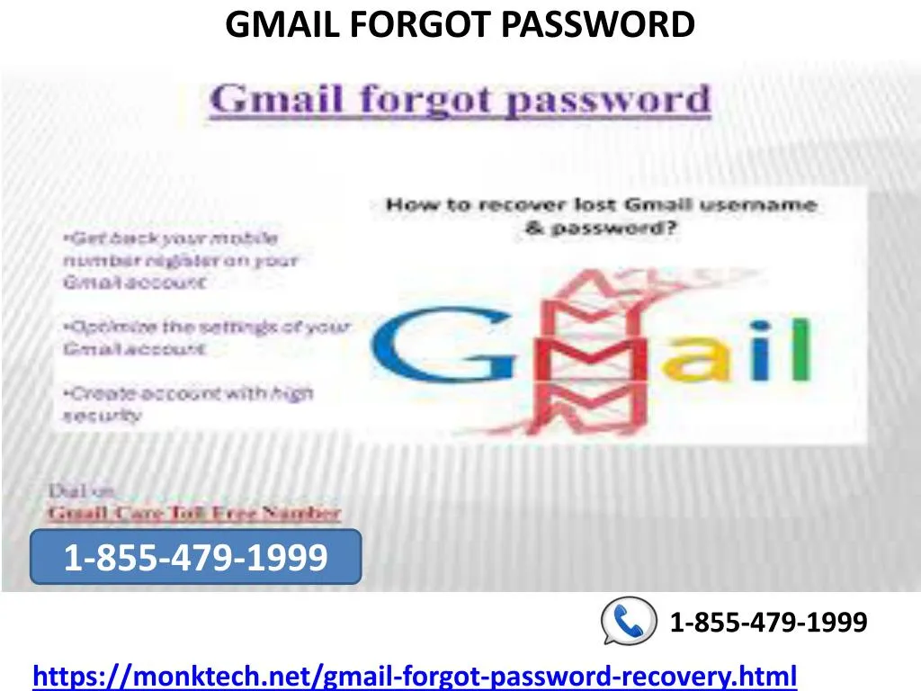 gmail forgot password