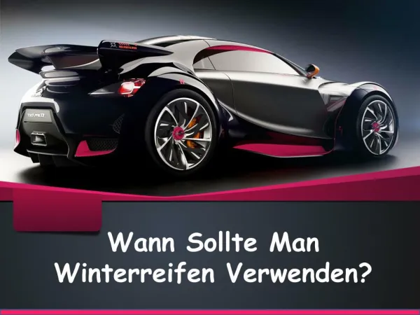 wann sollte man winterreifen verwenden