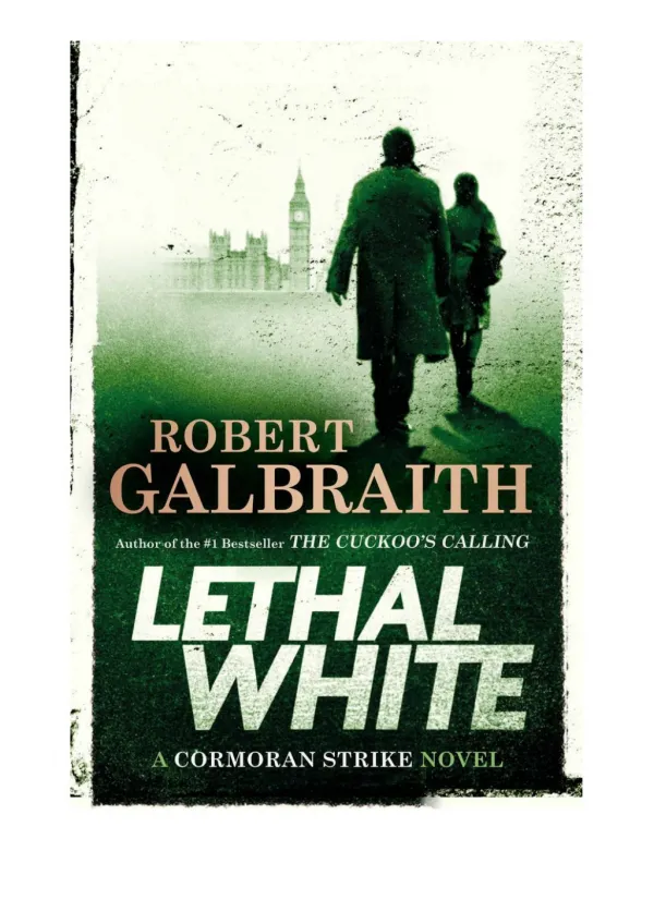 [PDF]Free Download Lethal White By Robert Galbraith
