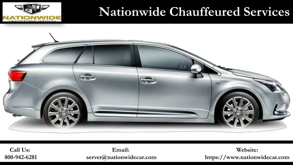 nationwide chauffeured services