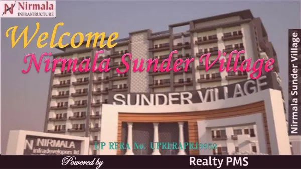 Nirmala Sunder Village | Realty PMS | Lucknow Property 9621132076 | Faizabad Road (8447896999)