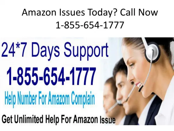 Amazon Order Missing? Call Now 1-855-654-1777