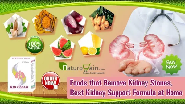 Foods that Remove Kidney Stones, Best Kidney Support Formula at Home