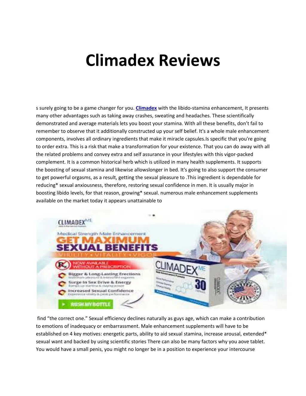 climadex reviews