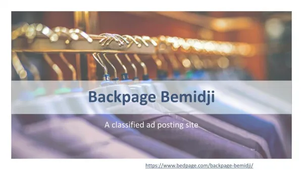 Backpage bemidji best classified site