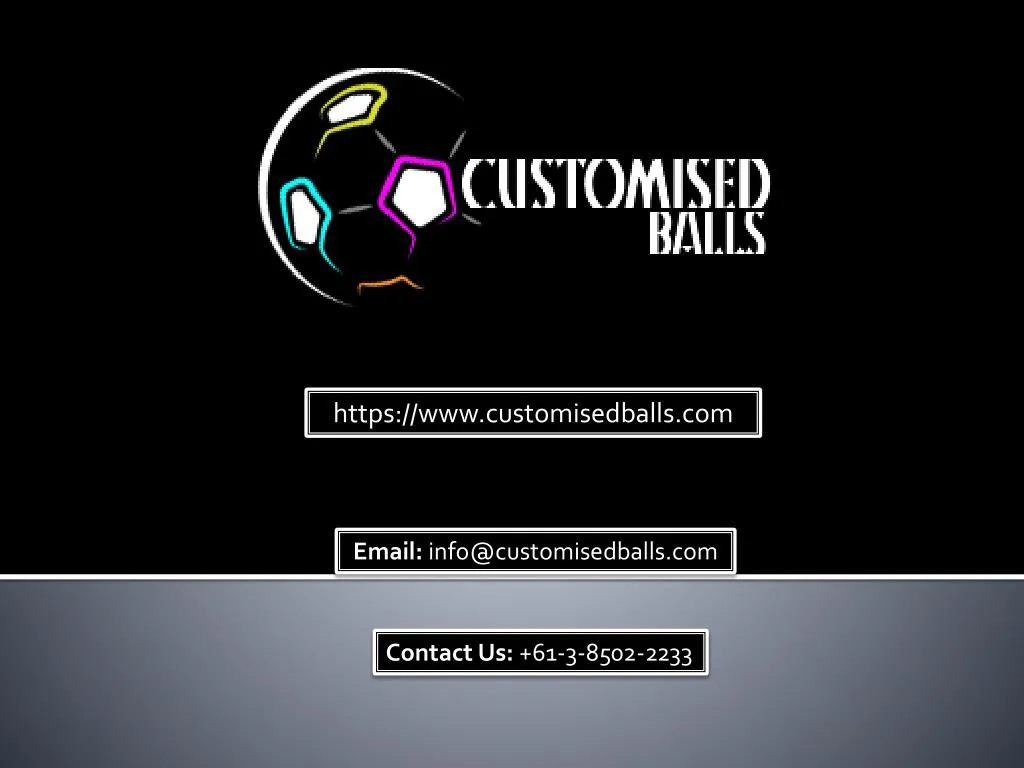 https www customisedballs com