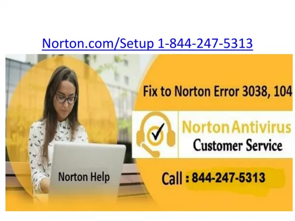 Norton my account | 1-844-247-5313 | Norton Antivirus Security