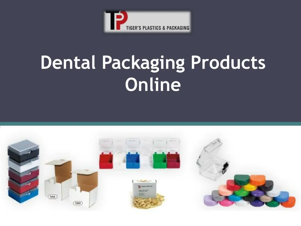 dental packaging products online