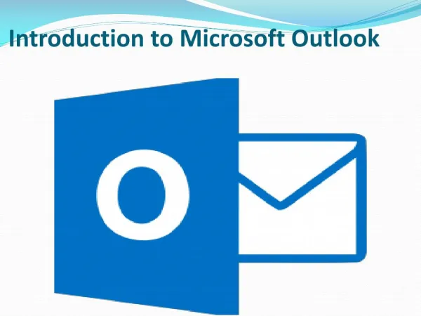 Introduction to Microsoft Outlook