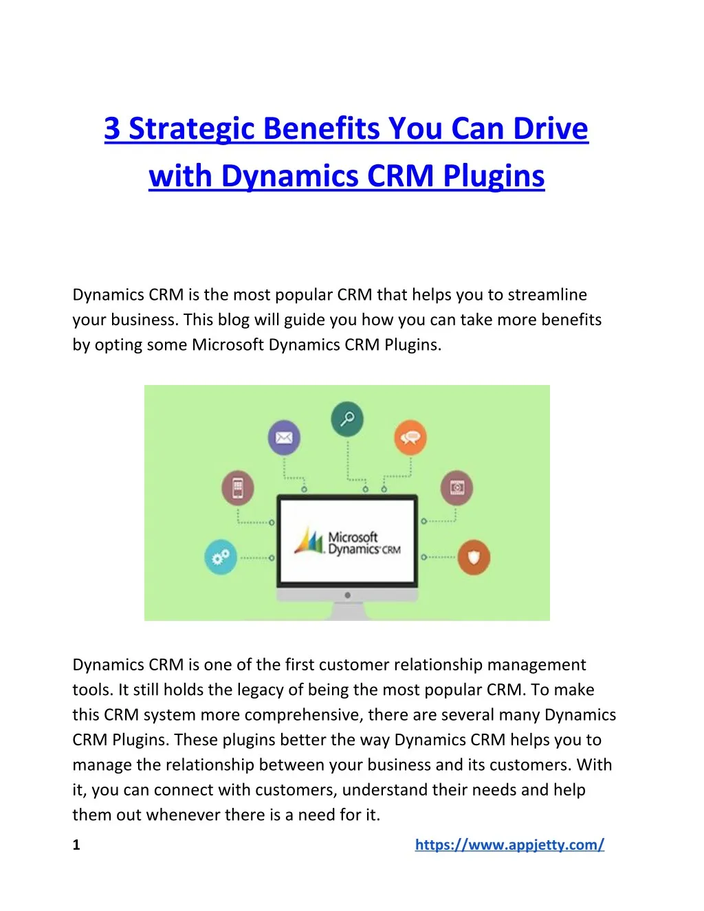 3 strategic benefits you can drive with dynamics