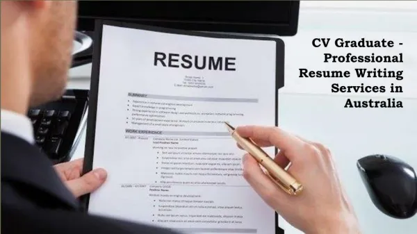 CV Graduate - Professional Resume Writing Services