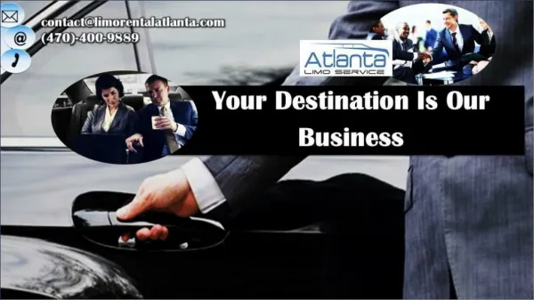 Your Destination is our Business