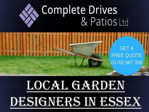 Local Garden Designers in Essex