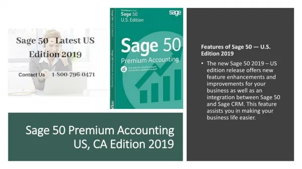 Sage 50 Premium Accounting US, CA Edition 2019