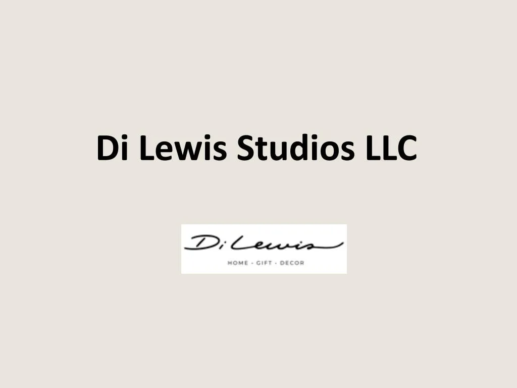 di lewis studios llc