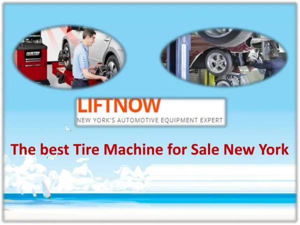 Tire Machine for Sale New York