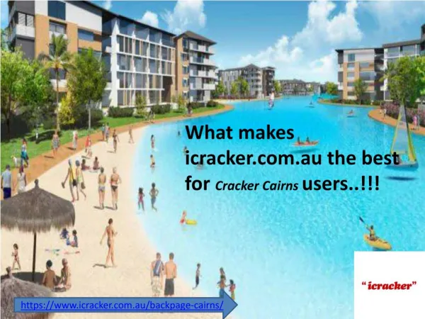 Cracker Cairns |Backpage Cairns | icracker