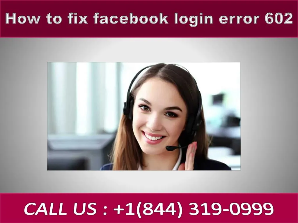 how to fix facebook login error 602