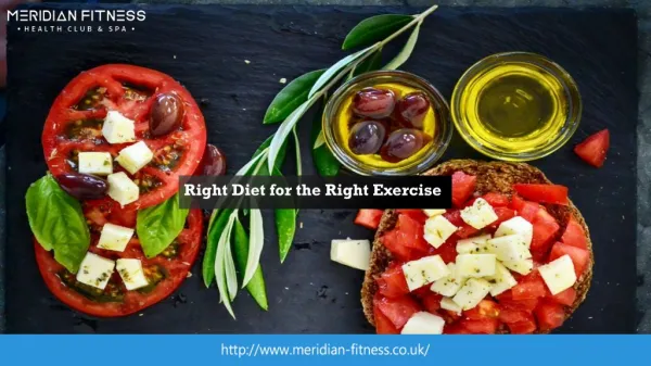 Right Diet for the Right Exercise