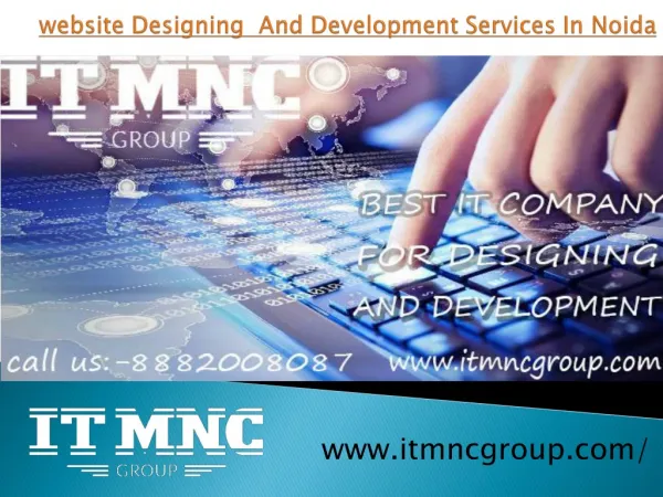 website Designing And Development Services In Noida
