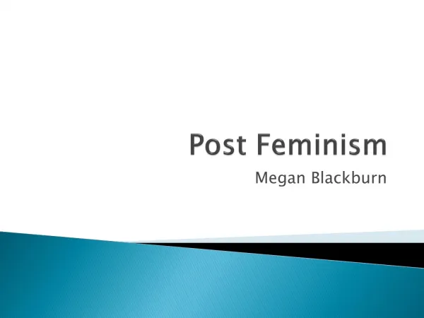 Post Feminism