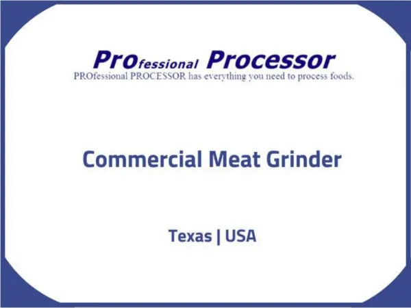 Commercial meat grinder on sale | Texas