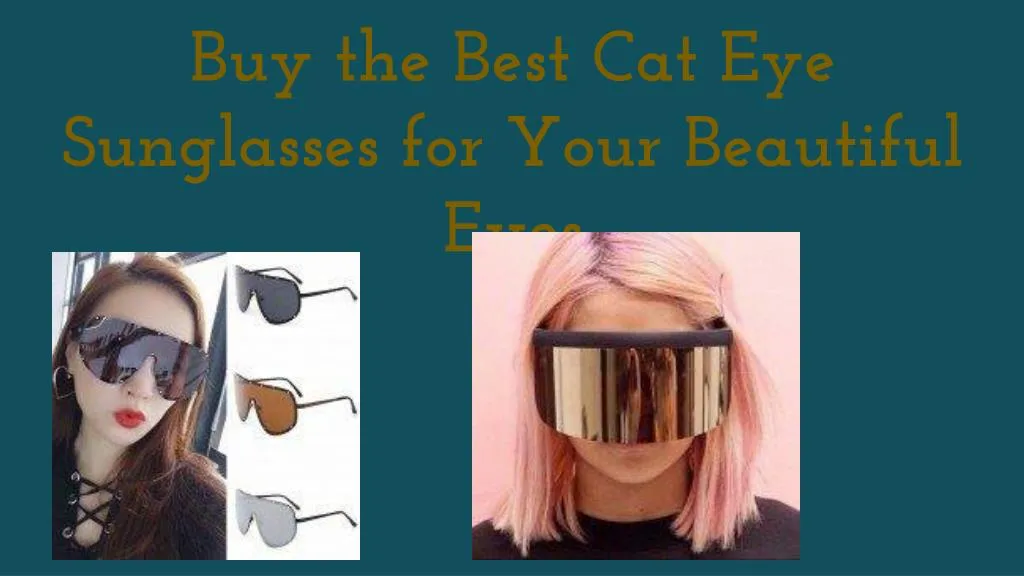 buy the best cat eye sunglasses for your