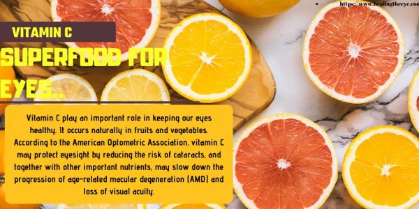 Importance Of Vitamin c For Eyes